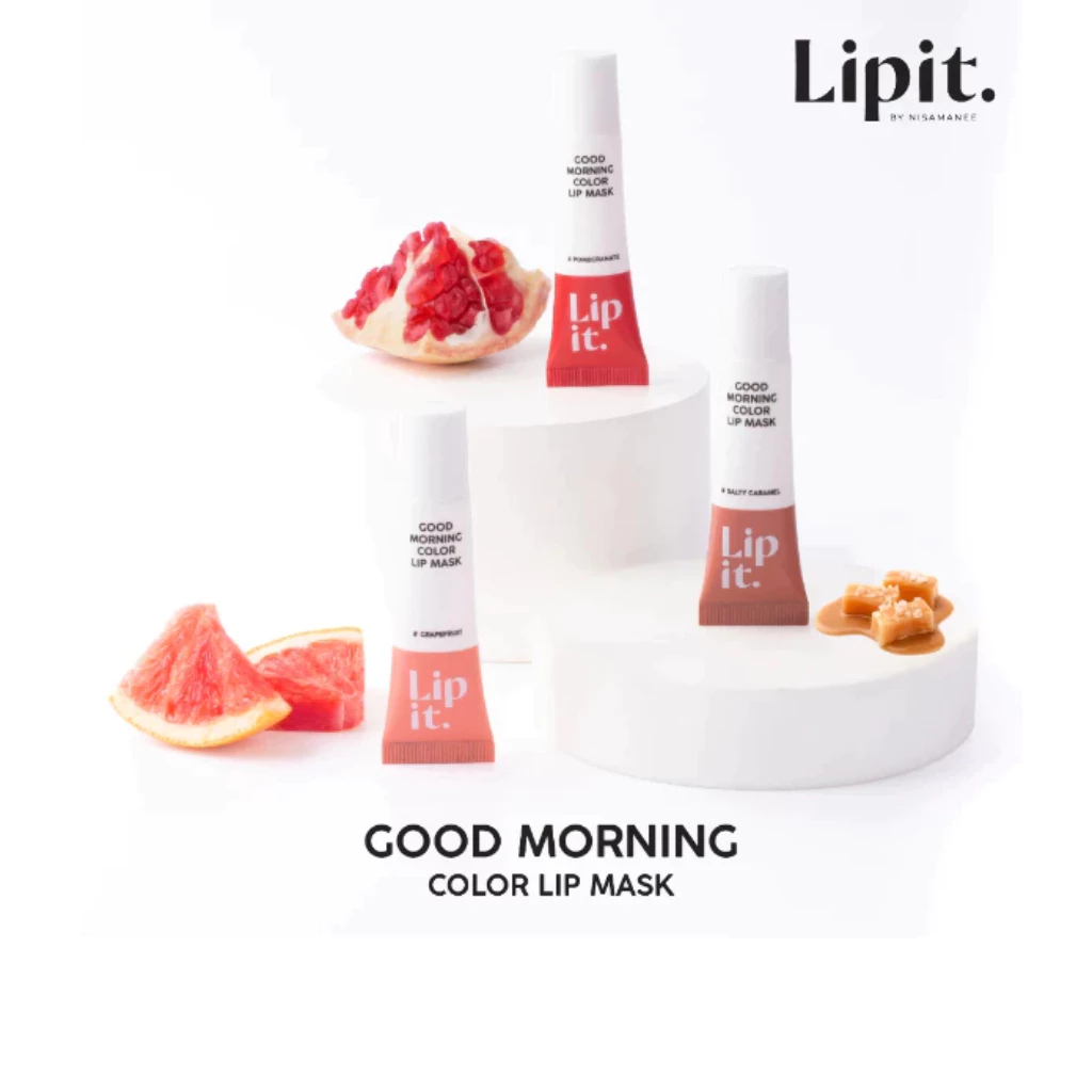 Lip It กู๊ดมอร์นิ่งคัลเลอร์ลิปมาสก์ 10g (ลิปมาสก์กลางวัน)