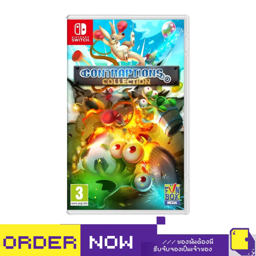 [+..••] NSW CONTRAPTIONS COLLECTION (เกม Nintendo Switch™ 🎮) (By ClaSsIC GaME)
