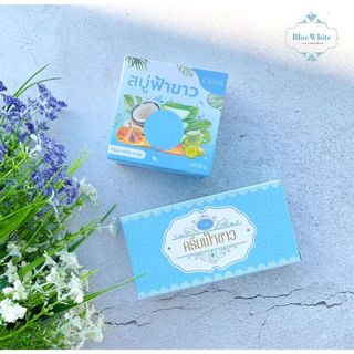 Blue + White Cream ต้นตำรับแท้ Cr-Bluewhite
