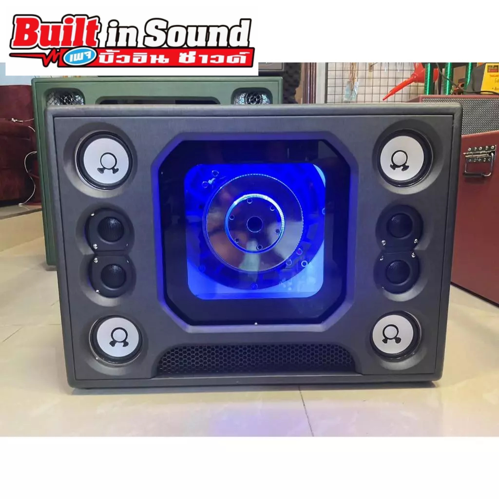 ตู้ลำโพงบลูทูธ ดอกซับ 12” แบนพาส [มิกกี้เมาส์] – เบสหนักแน่น กระหึ่มทุกจังหวะ!