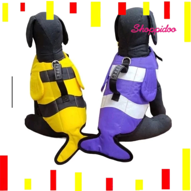 PUPPE เสื้อชูชีพสุนัข XS รอบอก32-46ซม.(เสื้อชูชีพหมา  เสื้อชูชีพสัตว์เลี้ยง)