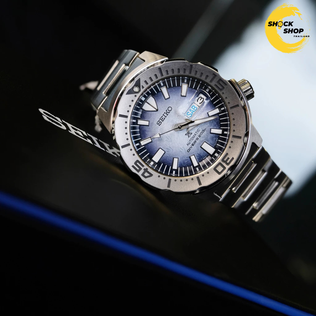 นาฬิกาผู้ชาย SEIKO Prospex Antarctica Monster Penguin Save the Ocean รุ่น SRPG57K ไซโก