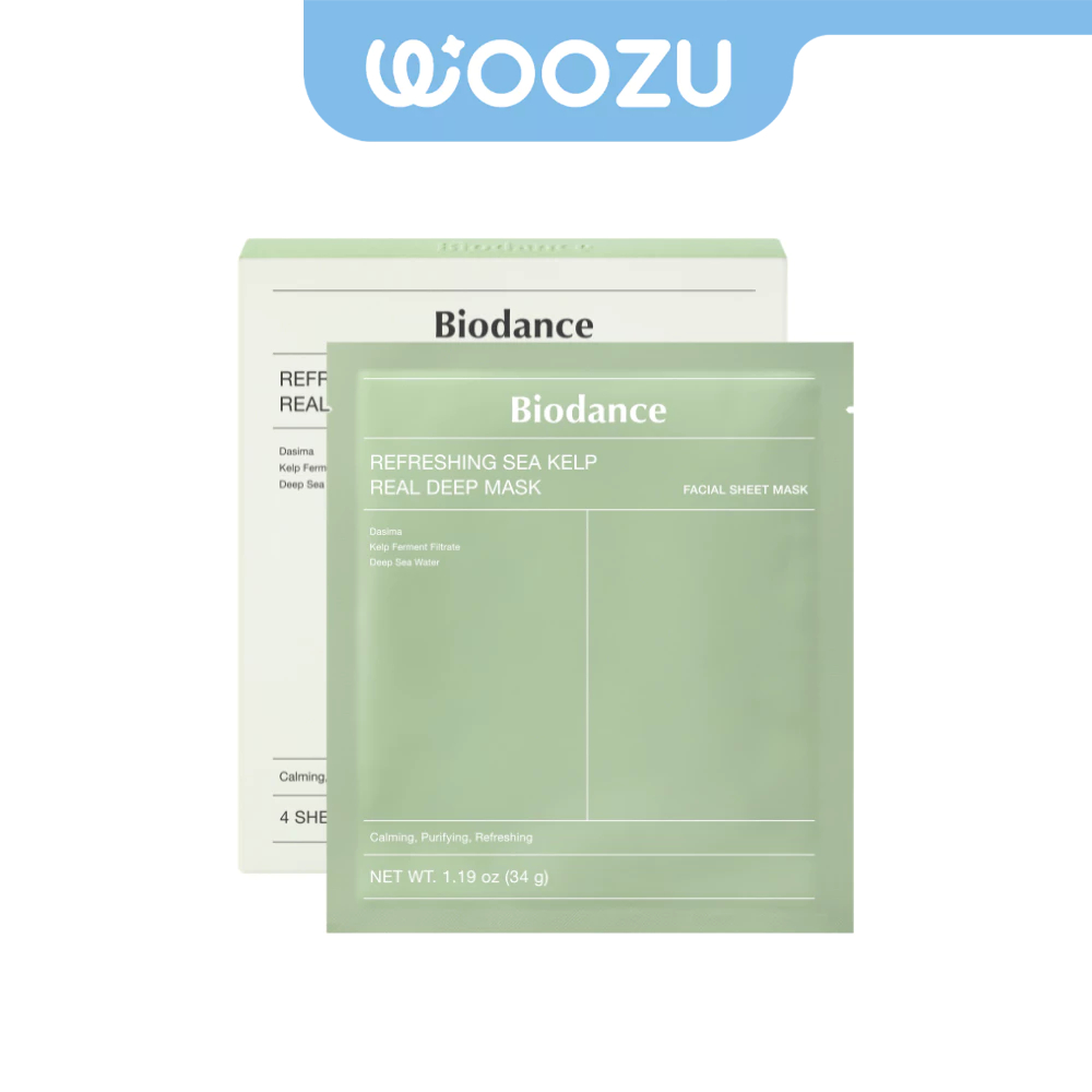 BIODANCE Refreshing Sea Kelp Real Deep Mask (34g*4ea)