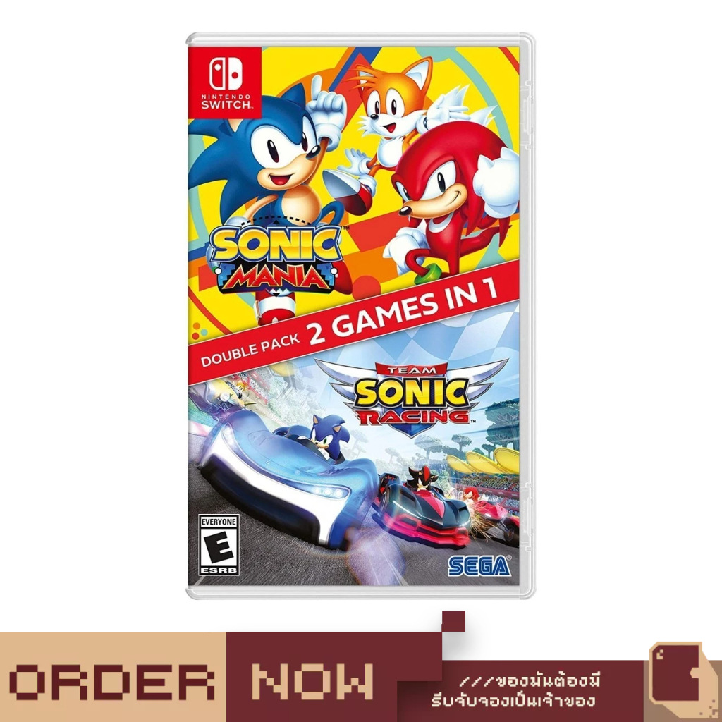 Nintendo Switch™ เกม NSW Sonic Mania + Team Sonic Racing Double Pack [bY ClaSsIC GaME]