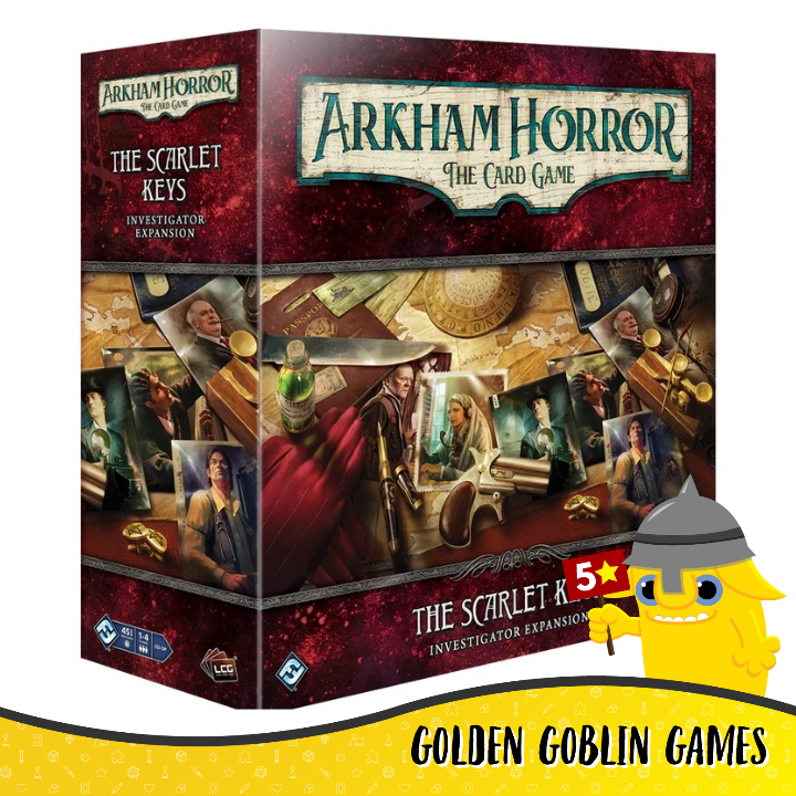 Arkham Horror: The Card Game: The Scarlet Keys Investigator Expansion