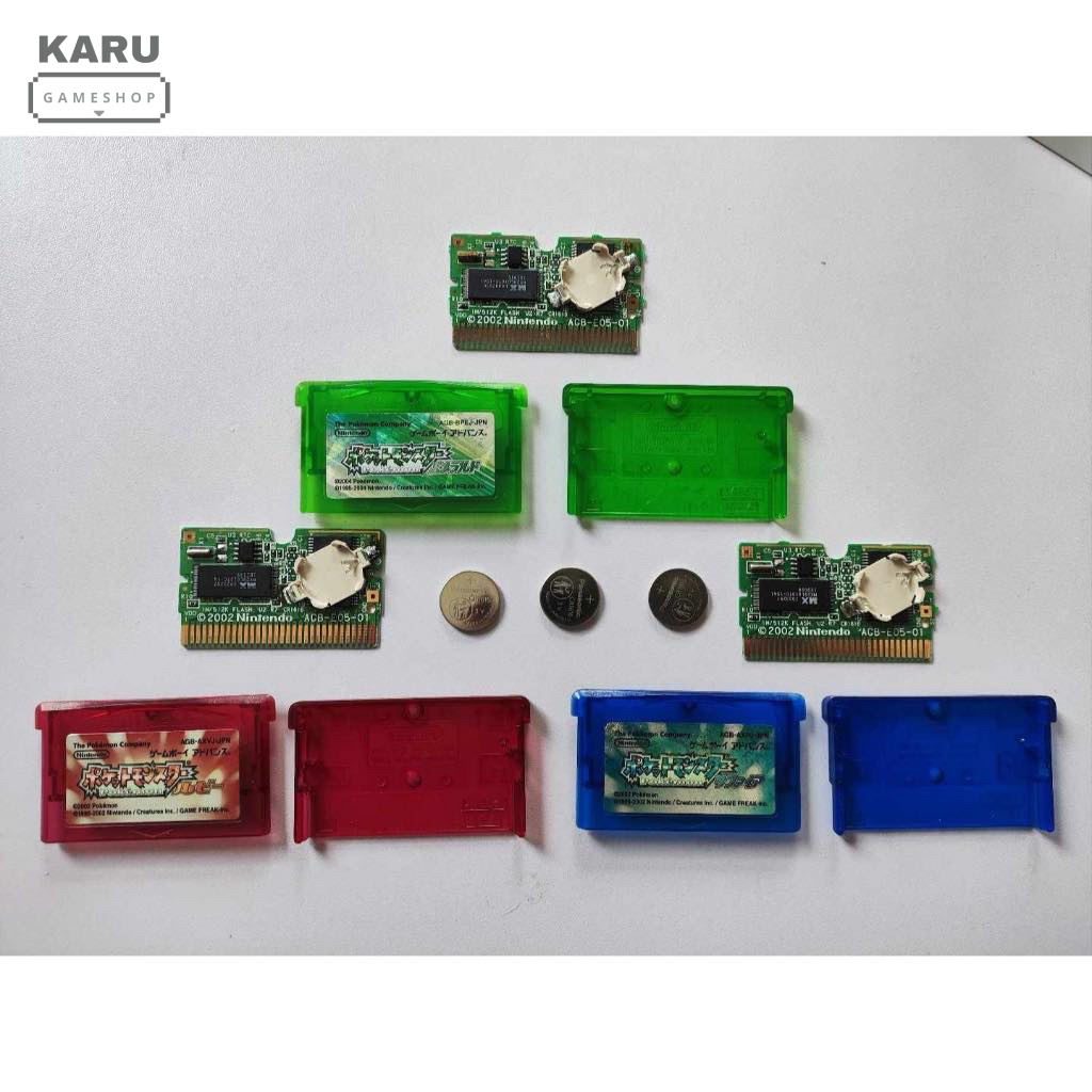 [บริการ] เปลี่ยนถ่าน save แผ่นเกม Pokemon : Nintendo Gameboy / Gameboy Color / Gameboy Advance