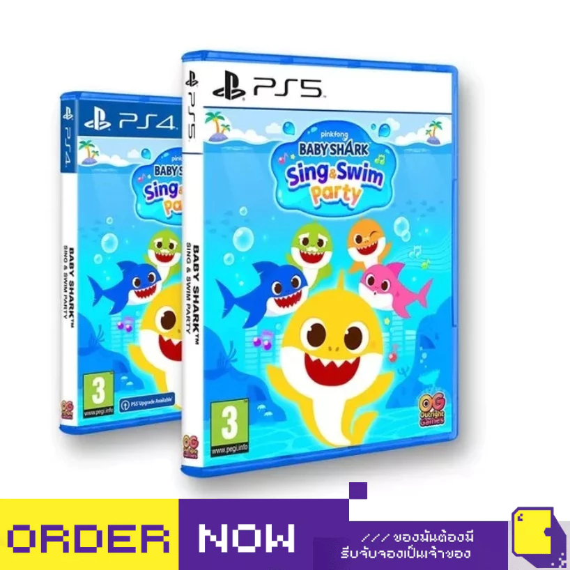 [+..••] พร้อมส่ง | PS4 / PS5 BABY SHARK: SING & SWIM PARTY (เกม PlayStation™ 🎮)