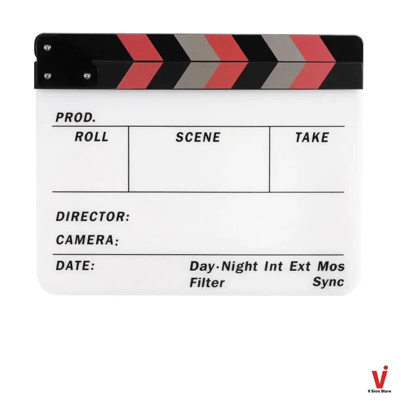 พร้อมส่ง Selens Acrylic Clapper Board 30x24cm Slate สเลท