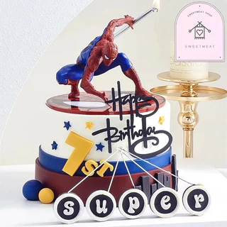 โมเดลสไปร์เดอร์แมน สไปร์เดอร์แมน spiderman แต่งเค้ก