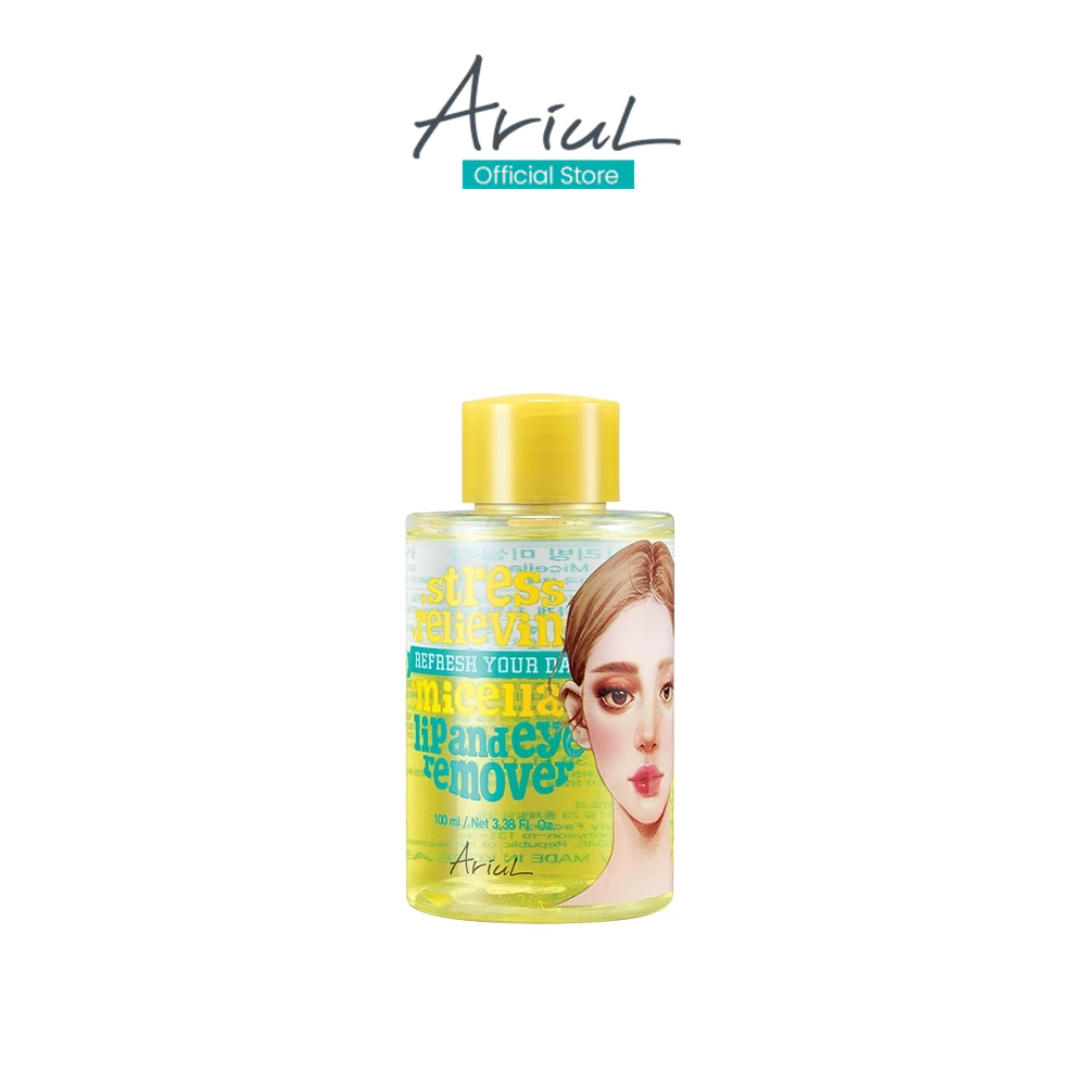 ARIUL Stress Relieving Micellar Lip and Eye Remover 100ml