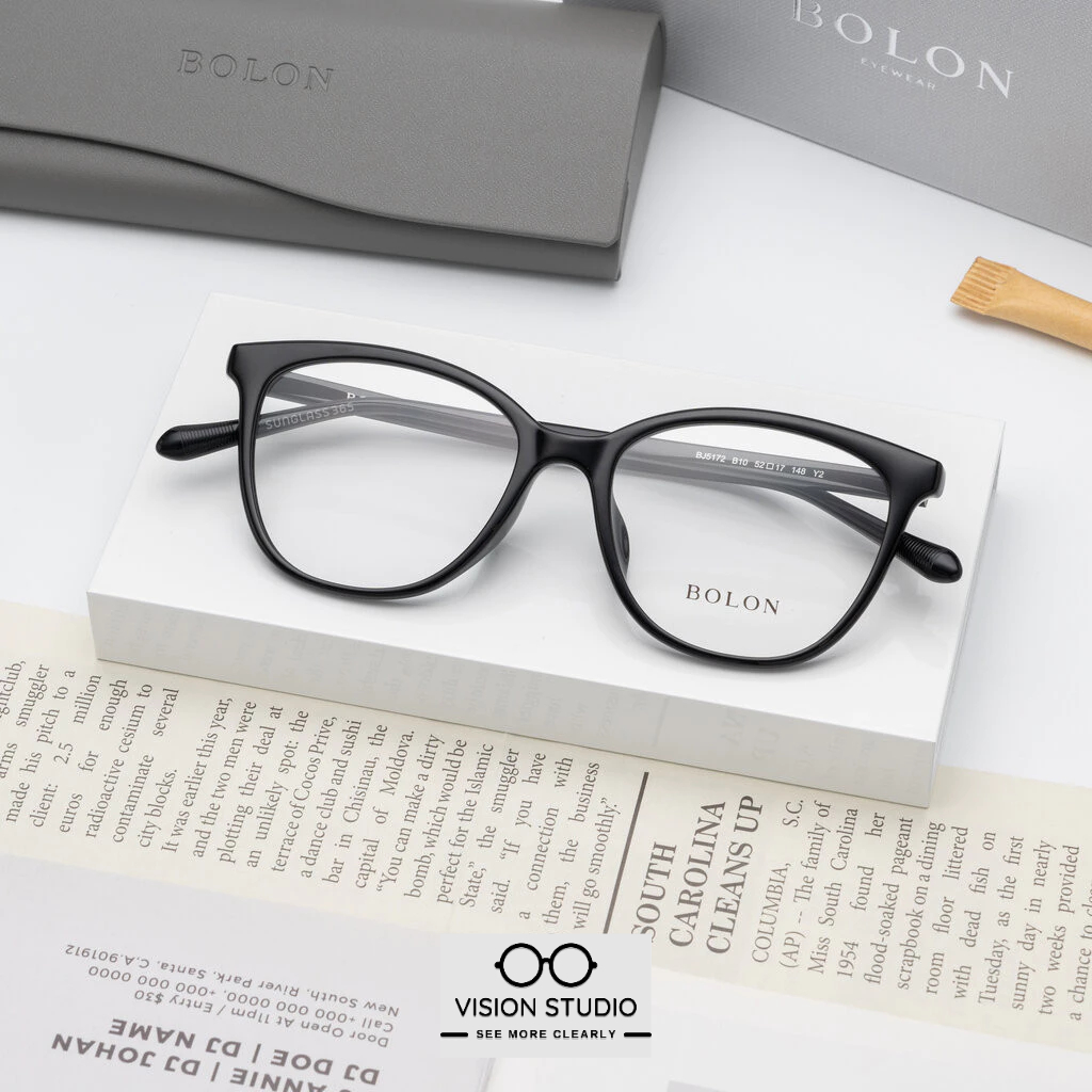 แว่นสายตา BOLON รุ่น Lucerne BJ5172 B10 Gloss Black