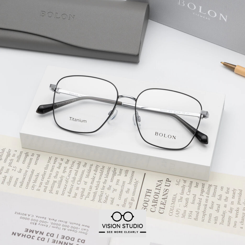 แว่นสายตา BOLON รุ่น Montreal BA7023 B15 Black / Silver