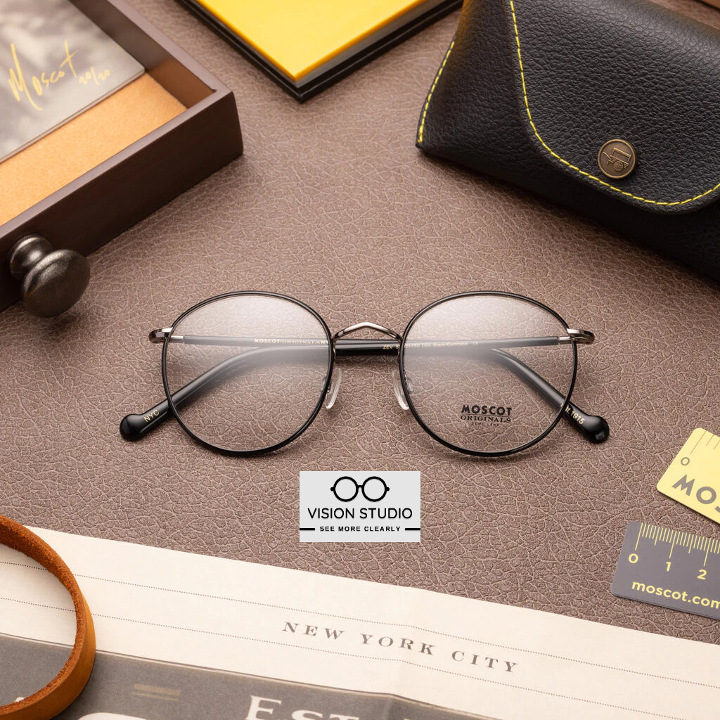แว่นสายตา Moscot Zev Col. Black Gunmetal
