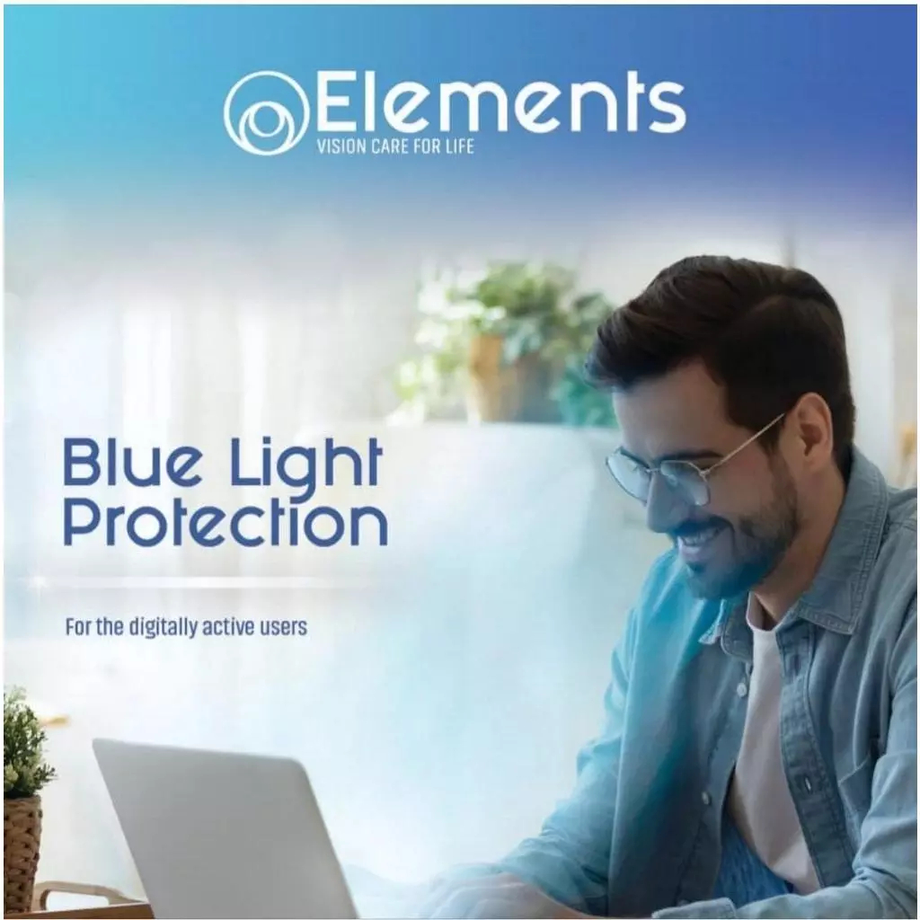 เลนส์ป้องกันแสงสีน้ำเงิน Element Blue ในเครือ Essilor คุณภาพจากฝรั่งเศส