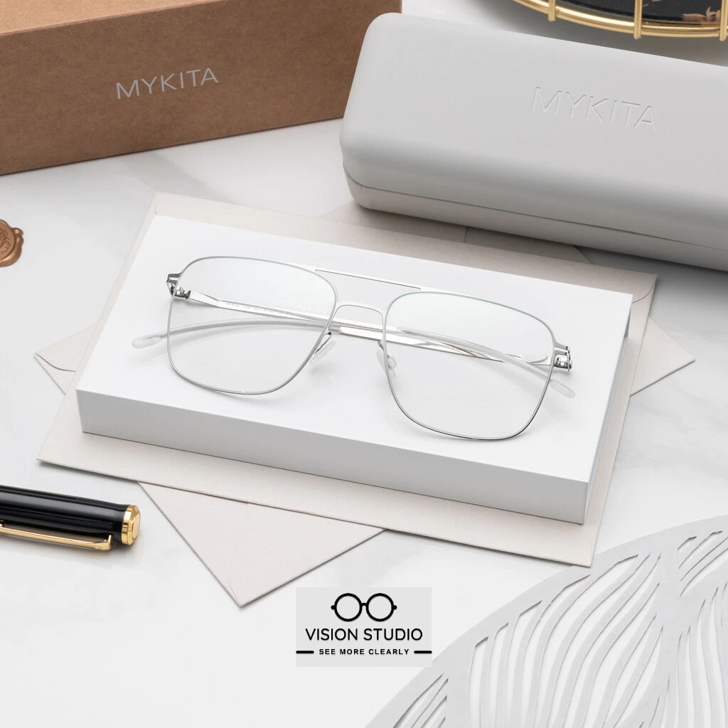 แว่นสายตา MYKITA TOBI 051 Shiny Silver