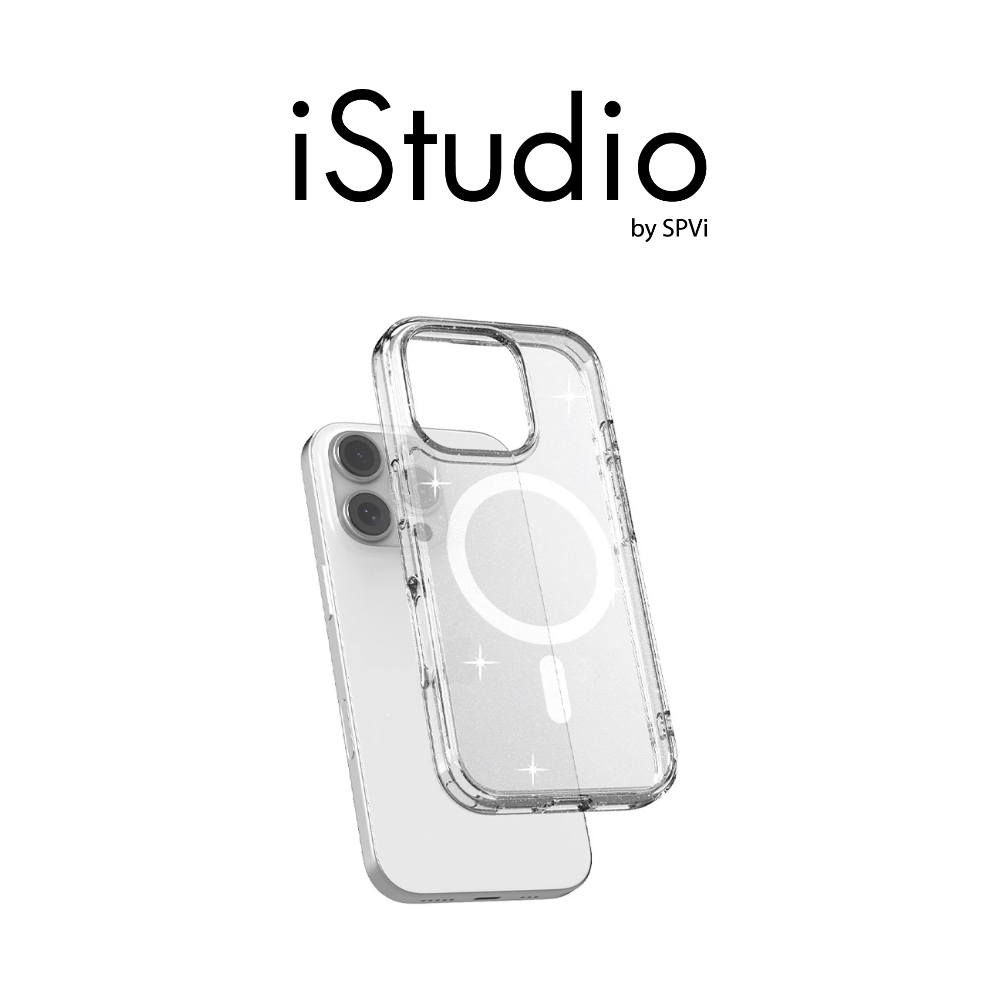 JTLEGEND GLITTER MAG HYBRID CUSHION CASE - CRYSTAL เคส สำหรับ IPHONE 16 Pro / 16 Pro Max