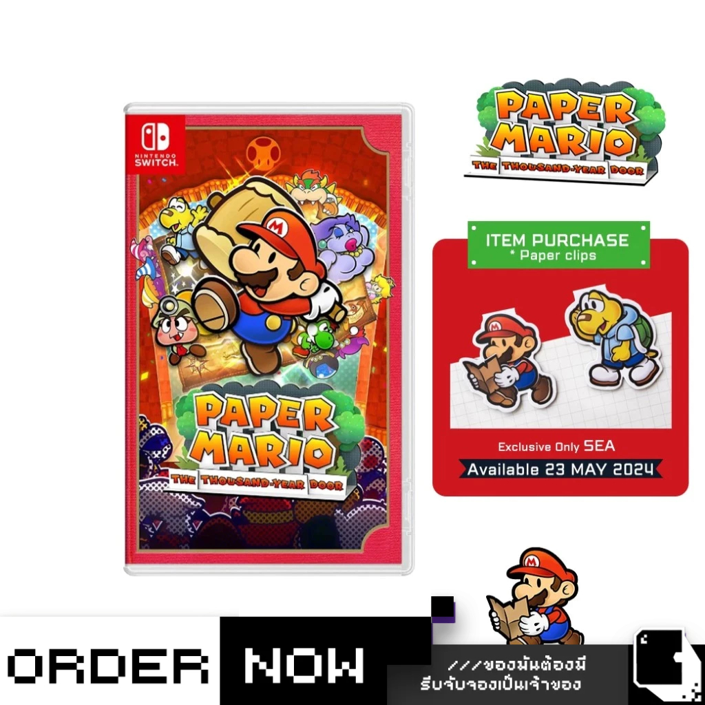 Nintendo Switch™ Paper Mario: The Thousand-Year Door (By ClaSsIC GaME)