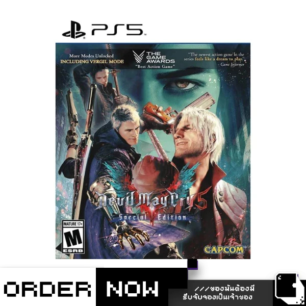 [+..••] พร้อมส่ง ผ่อน 0% | PS5 DEVIL MAY CRY 5 [SPECIAL EDITION] (เกมส์ PlayStation 5™🎮) | By ClaSsIC GaME