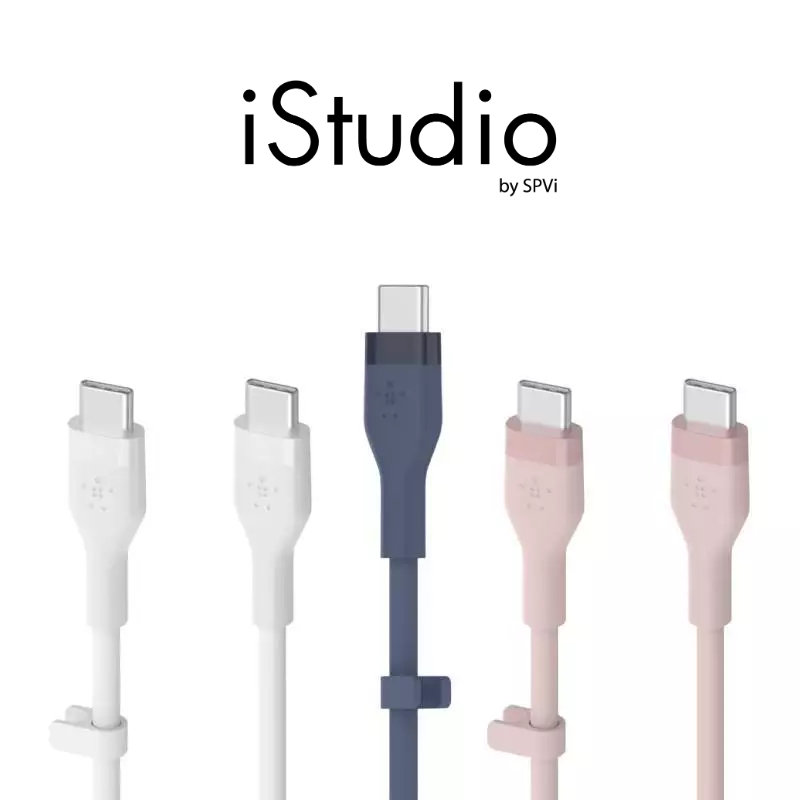 BELKIN สายชาร์จ USB-C TO USB-C CABLE 1M SYNC AND CHARGE UP TO 60W/3A 480MBPS DATA TRANSFER