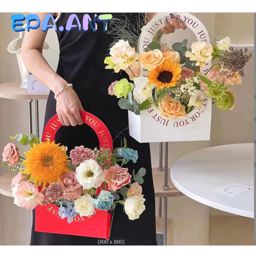 💐EPA💐กระเป๋าใส่ดอกไม้ จัดช่อดอกไม้ สำหรับเป็นของของขวัญวันสำคัญ