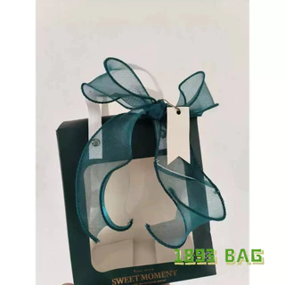 🔖 ริบบิ้น ผ้าแก้ว ฟรุ่งฟริ้ง โบว์ใหญ่ ผูกกล่องของขวัญ กล่องเค้ก ประดับ ตกแต่งของขวัญ โบว์ใหญ่ พร้อมส่ง
