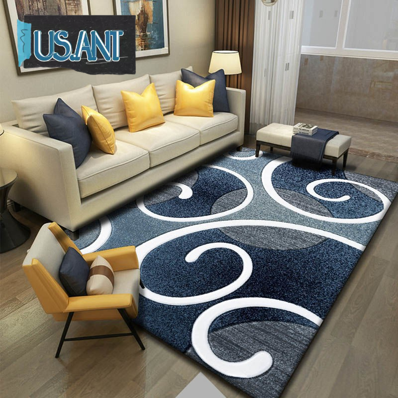 USANT พรมตกแต่งบ้าน พรมปูพื้นห้องนอน ห้องนั่งเล่น ขนาด 160*230ซม.,200*300ซม.
