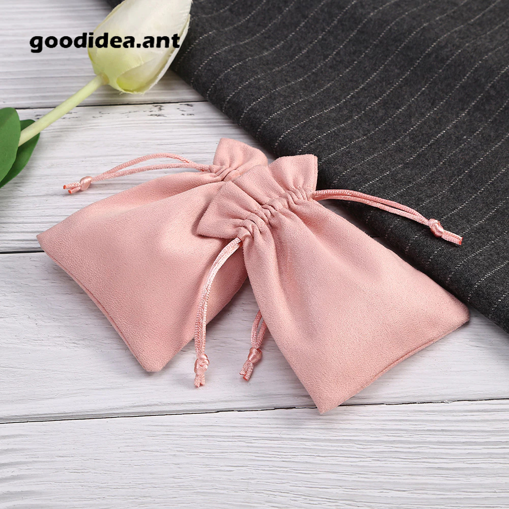 GIDA✏️ ถุงผ้าหูรูด ถุงกำมะหยี่ แบบนุ่ม  กระเป๋าผ้าใส่ของ ขวัญ เครื่องประดับ ถุงผ้า - รูปที่ 5