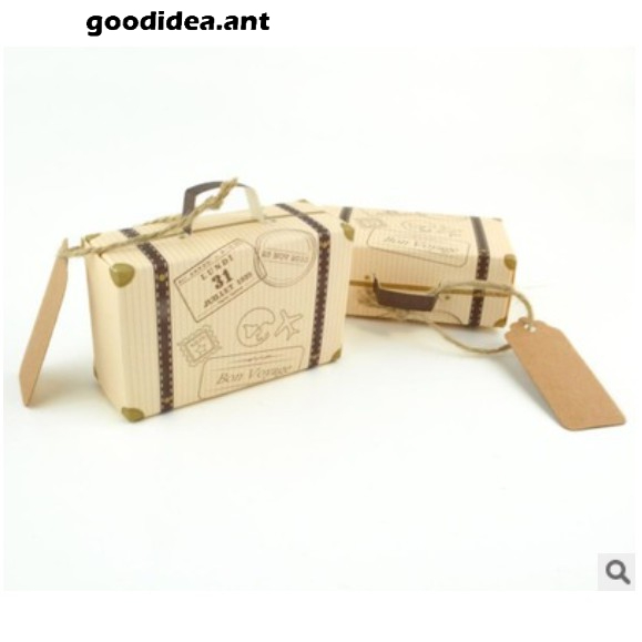 GIDA✏️ พร้อมส่ง กล่องของขวัญ  ของชำร่วย  กล่องขนม  กล่องทรงกระเป๋าน่ารักๆ