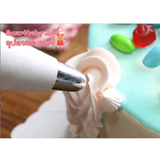 🍰BY🍰ถุงบีบผ้าฝ้าย แบบหนา ล้างแล้วใช้ซ่ำได้ ใช้ตกแต่งเค้ก คุกกี้ อุปกรณ์อบเค้กแบบ DIY
