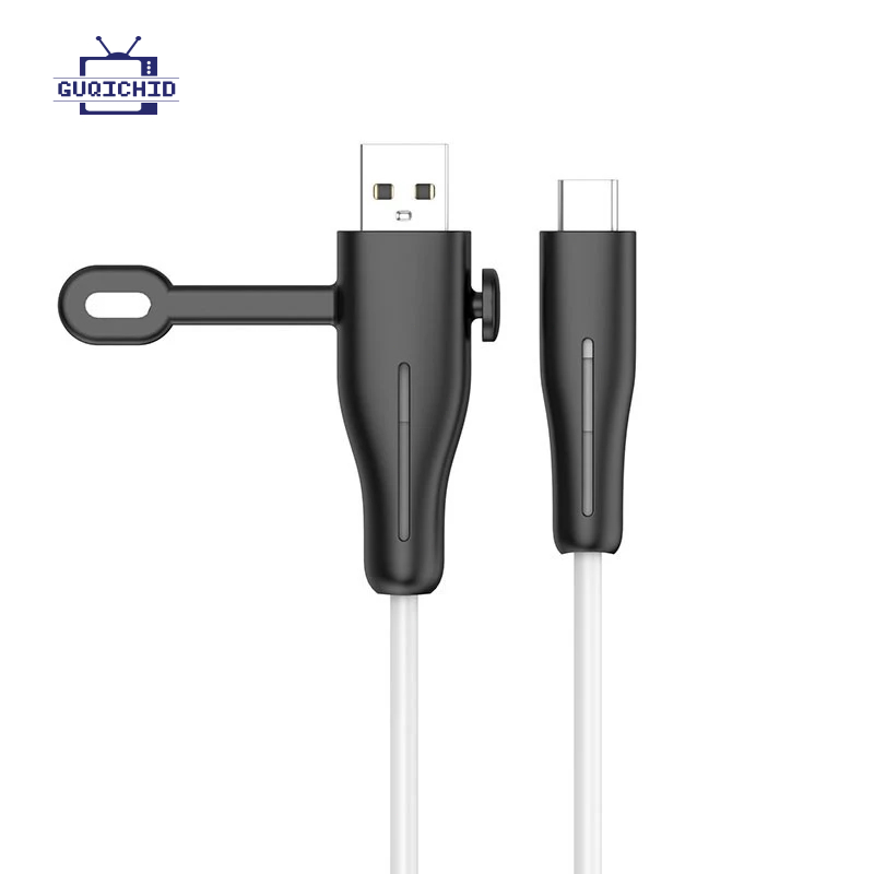 2 ชิ้น/เซ็ต Anti-Break Cable Protective Cover Charger Protector เคสถนอมสายชาร์จ ซิลิโคนหุ้มสายชาร์จแบบป้องกันการแตก ปลอก