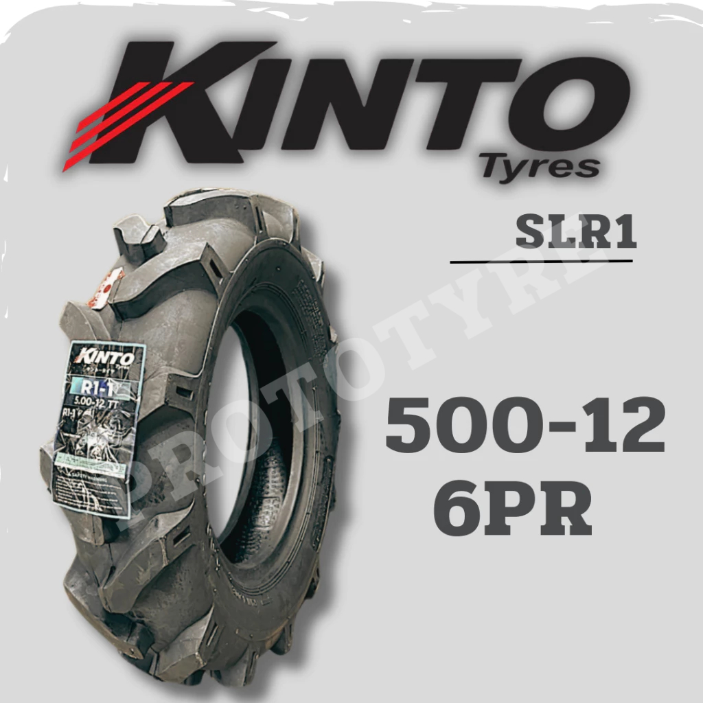 ยางรถไถ 500-12 6PR ยี่ห้อ KINTO รุ่น SLR-1