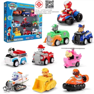 PAW Patrol Winding Car Toys 6/9 Type in 1 Box PAW PATROL เหมาะสำหรับเล่นและลงจากรถ