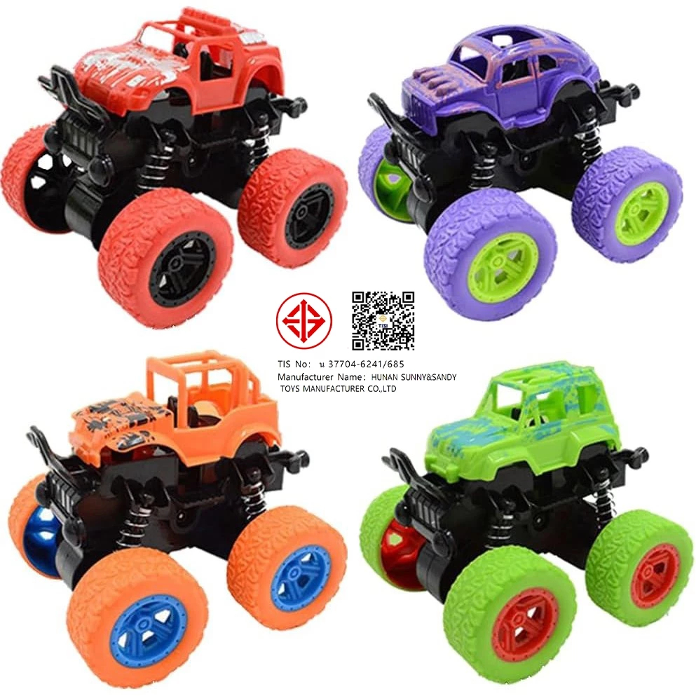 รถของเล่น รถปีนเขา รถบังคับ รถของเล่นเด็ก รถของเล่นบิ๊กฟุต โช็คสปริง มีกันชนข้างหน้า หมุนได้360องศา