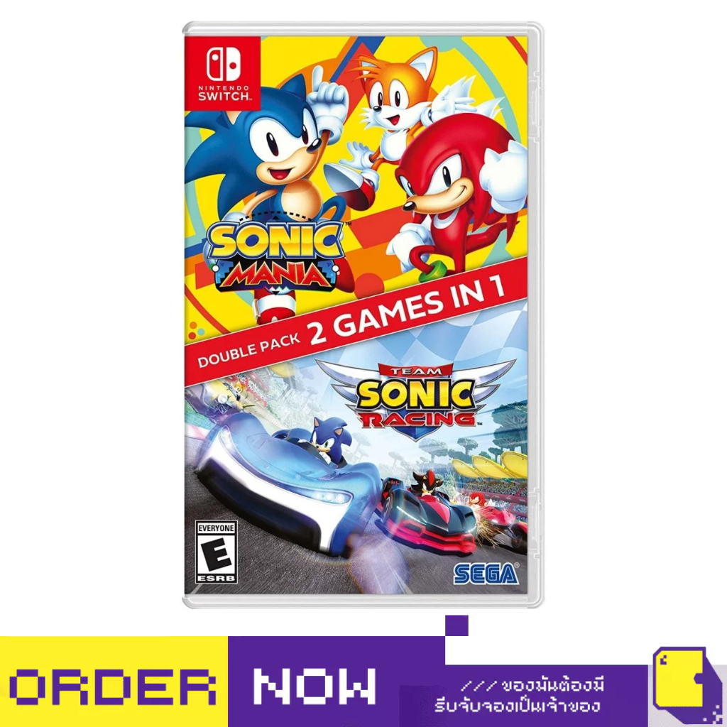 Nintendo Switch™ เกม NSW Sonic Mania + Team Sonic Racing Double Pack (By ClaSsIC GaME)