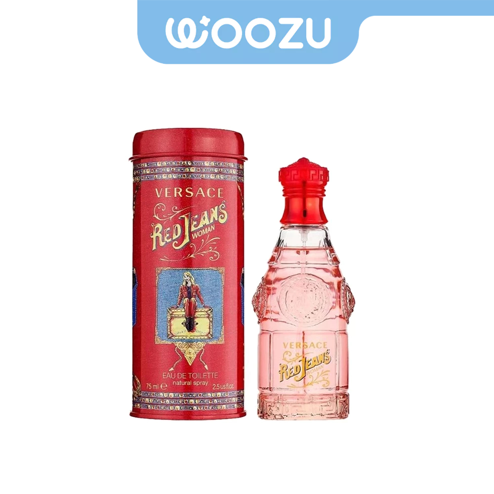 VERSACE Red Jeans Woman EDT Natural Spray 75ml