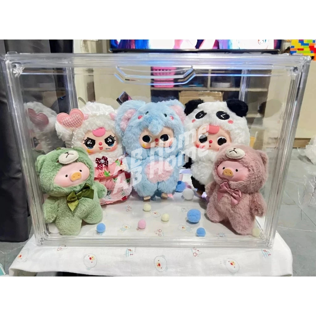 กล่องใส่เบบี้ทรีv3 กล่องชั้นเดียว กล่องเก็บของbabythreeV3 กล่องkimmo 36*22*27cm