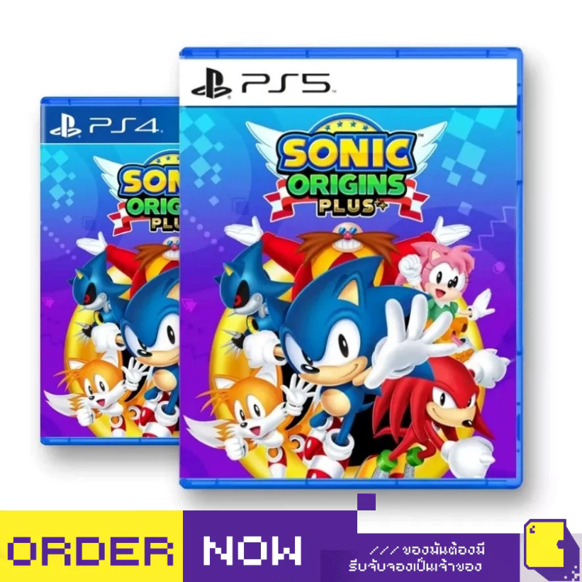 [+..••] พร้อมส่ง | PS4 / PS5 SONIC ORIGINS PLUS (เกม PlayStation™ 🎮)