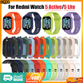 【สาย+เคส】สําหรับ Xiaomi Redmi Watch 5active นาฬิกา สาย สำรอง…