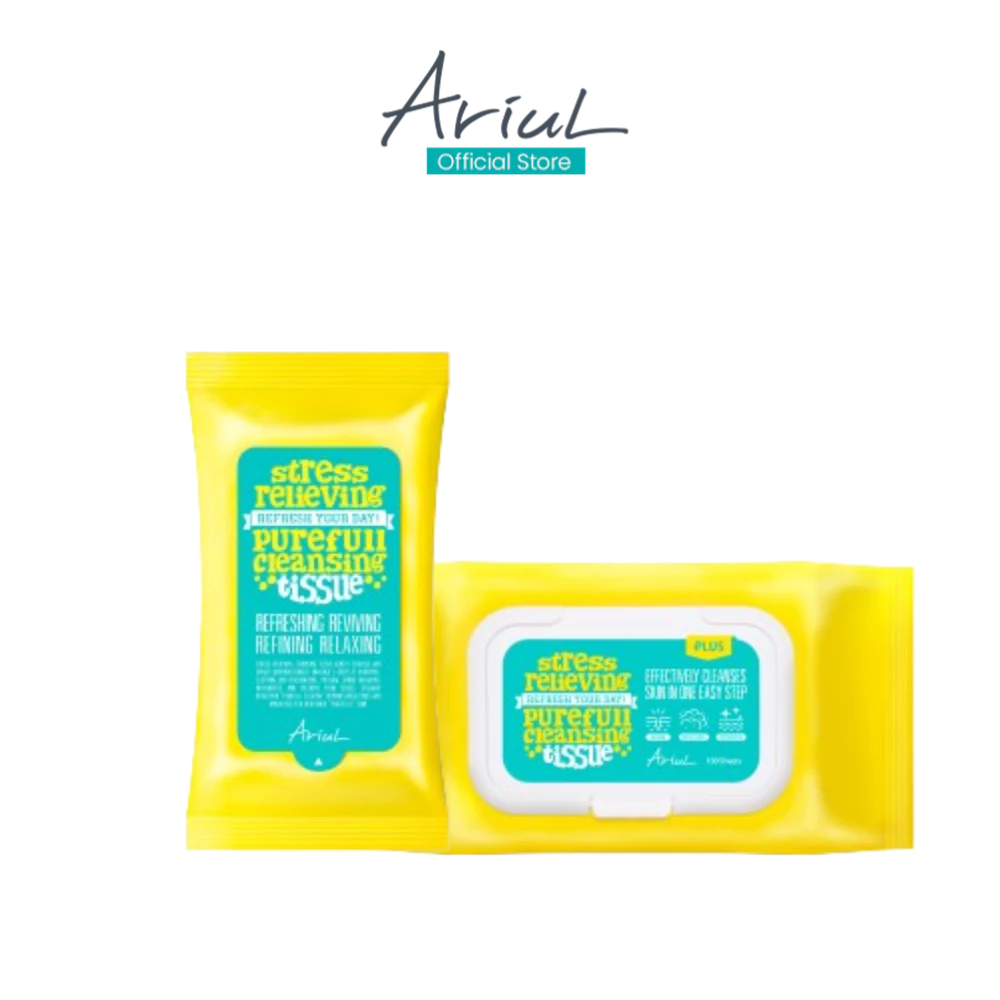 ARIUL Stress Relieving Purefull Cleansing Tissue ( 15 sheets / 80 sheets )