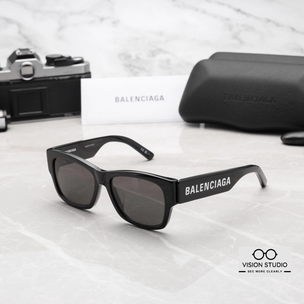 แว่นกันแดด Balenciaga Max Square Af BB0262SA 001