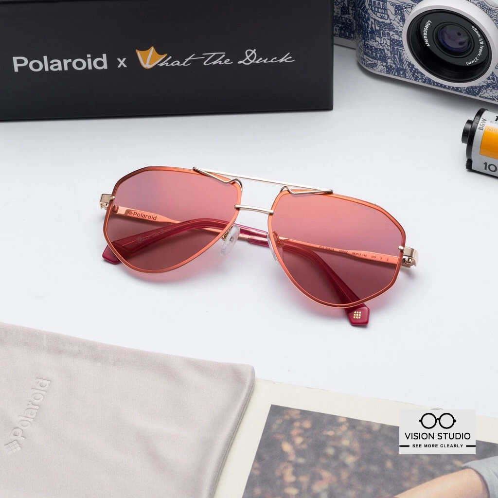 แว่นกันแดด Polaroid x What The Duck PLD6092/S YEPOZ Gold