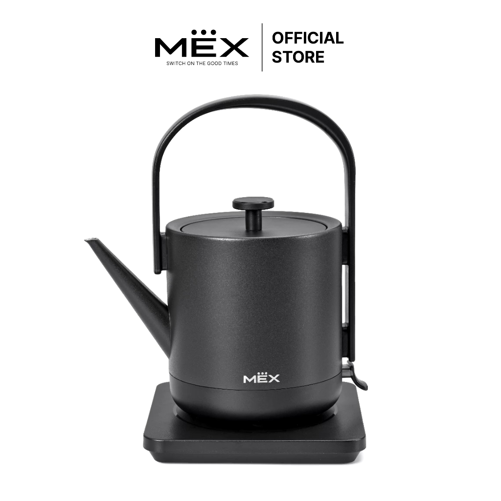 MEX รุ่น KPL507B กาต้มน้ำไฟฟ้า กาชงชา ดีไซน์ ZEN ขนาด 0.7 ลิตร (สีดำ)