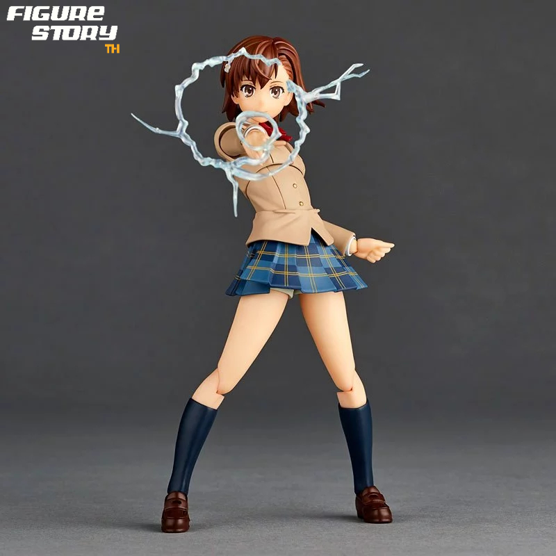 *พรี-ออเดอร์* Revoltech Amazing Yamaguchi Toaru Kagaku no Railgun Mikoto Misaka Winter Uniform Ver.