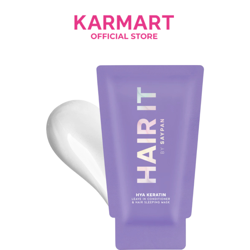 HAIR IT ไฮยาเคราตินลีฟอินคอนดิชั่นเนอร์แอนด์แฮร์สลีปปิ้งมาสก์ 7g แฮร์อิท