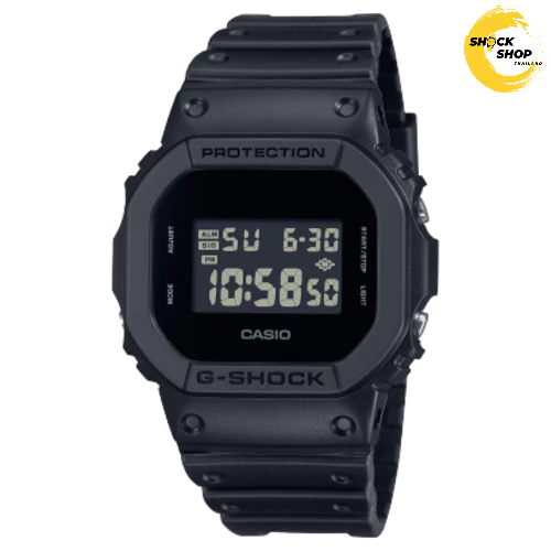 CASIO G-SHOCK นาฬิกาข้อมือ รุ่น DW-5600UBB-1 ซีรีส์ 5600 วัสดุเรซิ่น สีดำ จีช็อค