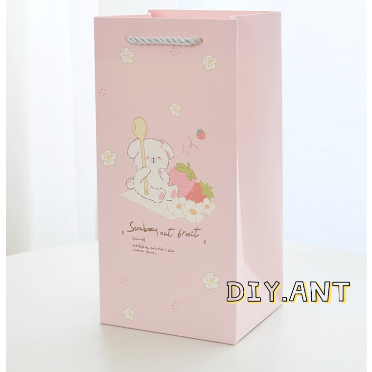 💐DIY💐 ถุงของขวัญ ถุงกระดาษน่ารัก ใส่ของรับไหว้ ทรงตั้ง
