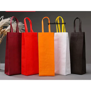 GIDA✏️พร้อมส่ง ถุงผ้าไม้ทอ ถุงหูหิ้ว ถุงใส่ขวดไวน์ กระเป๋าผ้า พร้อมส่งในไทย