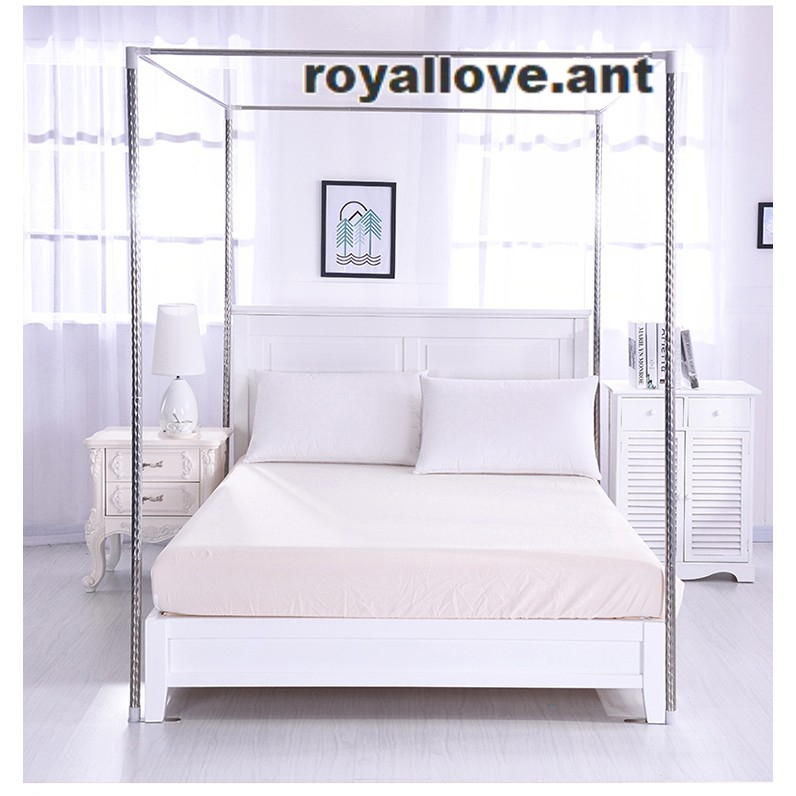 🏡🏡RYL🏡🏡 เสามุ้ง โครงเสามุ้ง โครงเหล็กสำหรับเตียง สูง2เมตรทุกไซซ์
