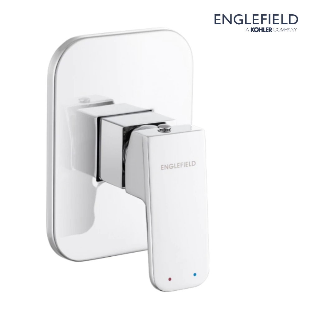 ENGLEFIELD Anzio shower valve วาล์วผสมเปิด-ปิดน้ำแบบก้านโยกชนิดฝังผนังสำหรับฝักบัวก้านแข็ง รุ่นแอนซี