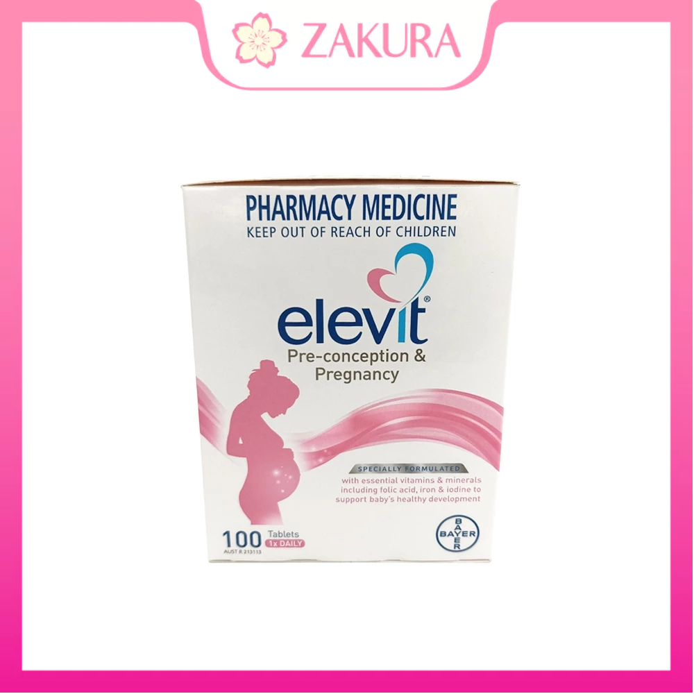 Elevit Pregnancy Multivitamin 100tabs